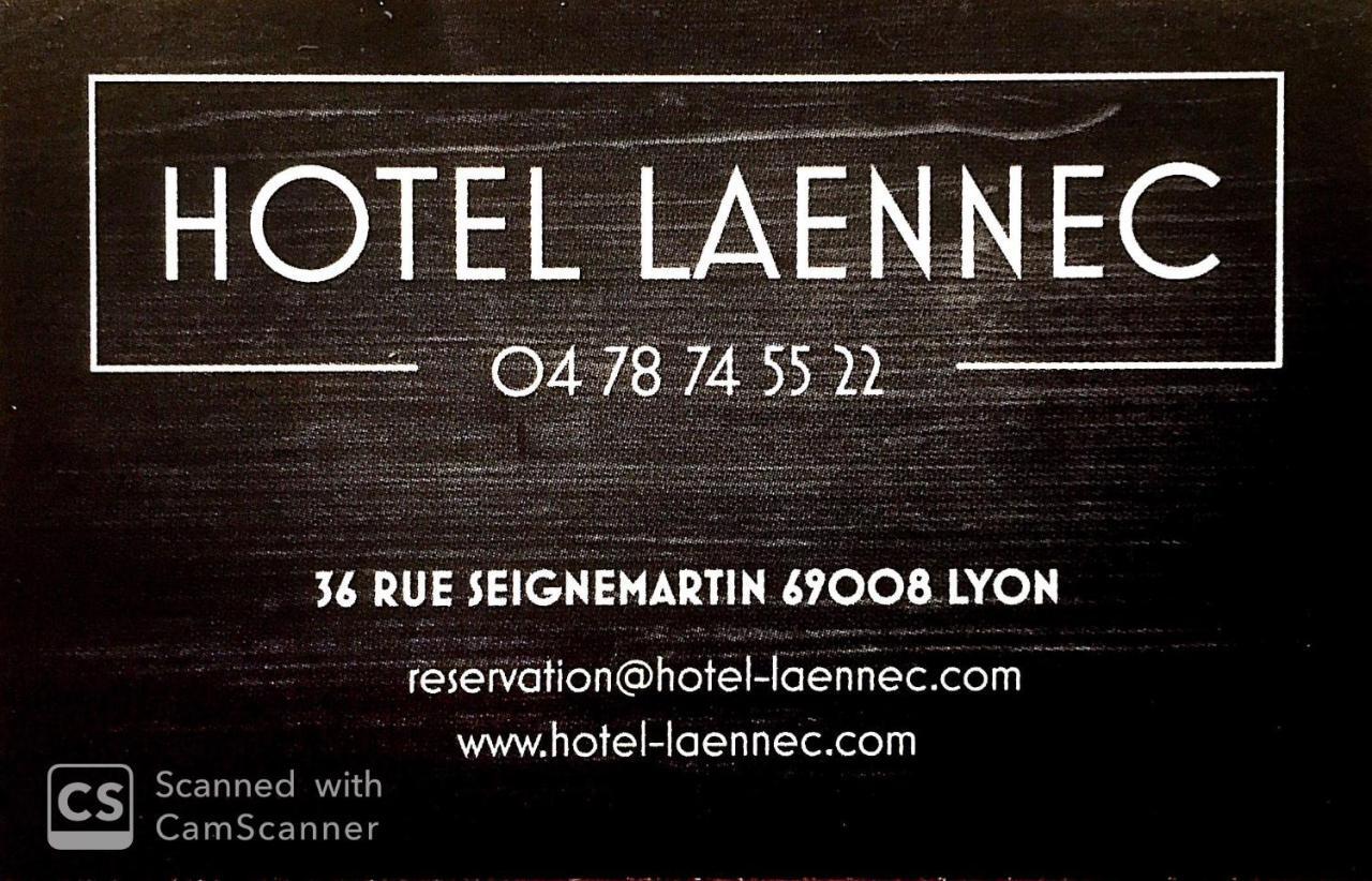 Laennec Hotel Lyon Buitenkant foto